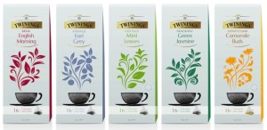 Twinings' new premium collection makes use of the pyramid-style tea bag.